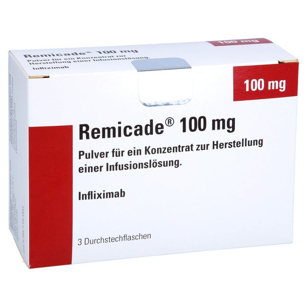 REMICADE 100 mg Plv.f.e.Konz.z.Her.e.Inf.-L.Dsfl. 3 St