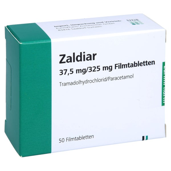 Zaldiar 37,5 Mg/325 mg Filmtabletten 50 St