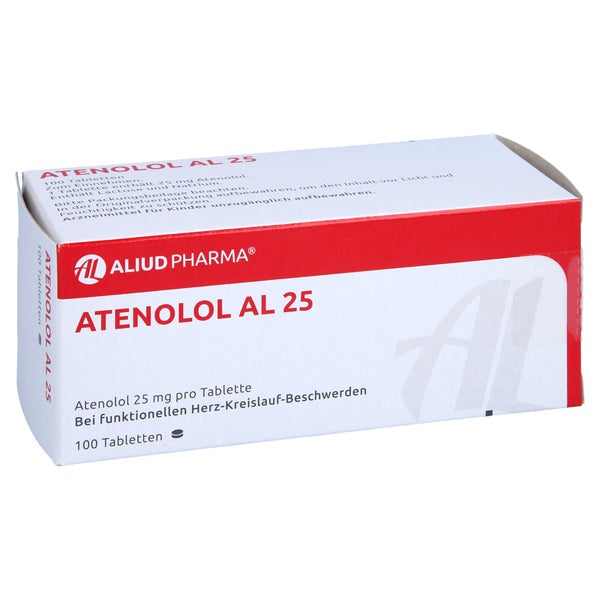 Atenolol AL 25 Tabletten 100 St
