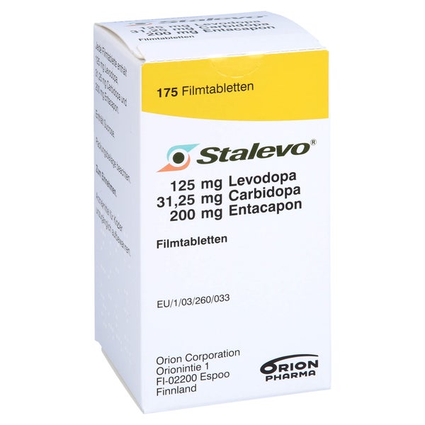 STALEVO 125 mg/31,25 mg/200 mg Filmtabletten 175 St