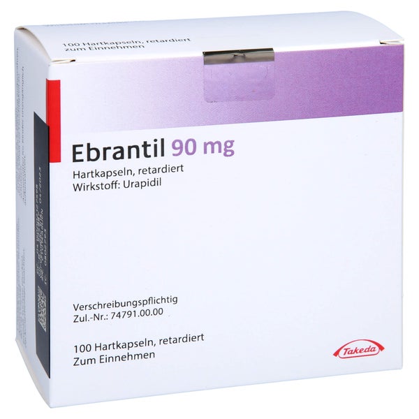 Ebrantil 90 mg Retardkapseln 100 St