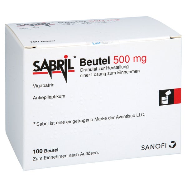 Sabril Beutel Granulat 100 St