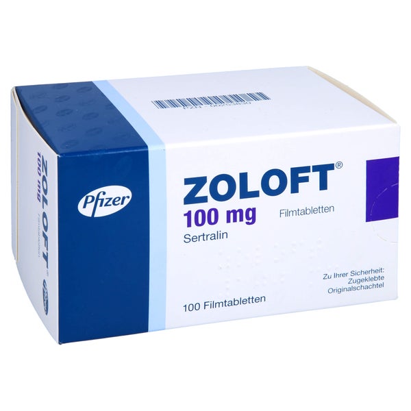 Zoloft 100 mg Filmtabletten 100 St
