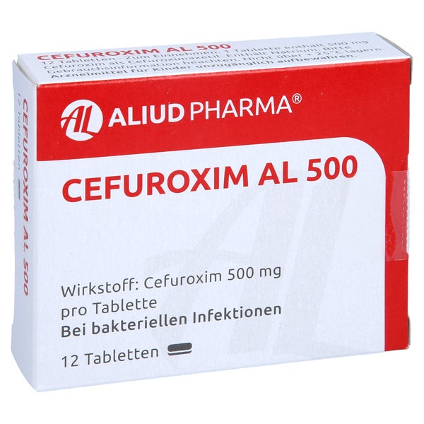 Cefuroxim AL 500 Tabletten 12 St