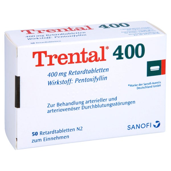 Trental 400 mg Retardtabletten 50 St