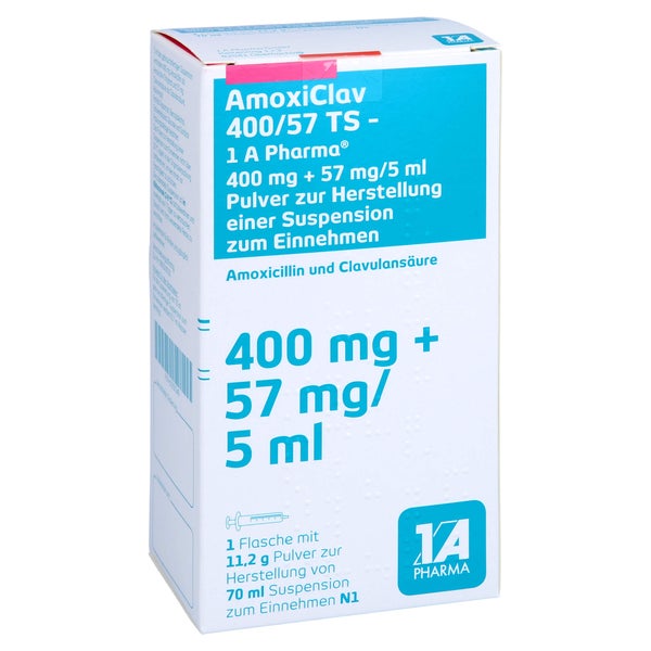 AMOXICLAV 400/57 TS-1A Pharma 70 ml