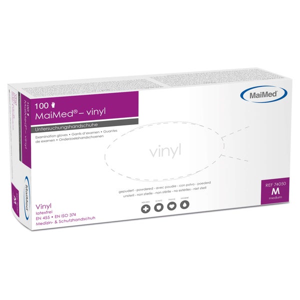 Maimed Vinyl Unt.handsch.unsteril gepude 100 St