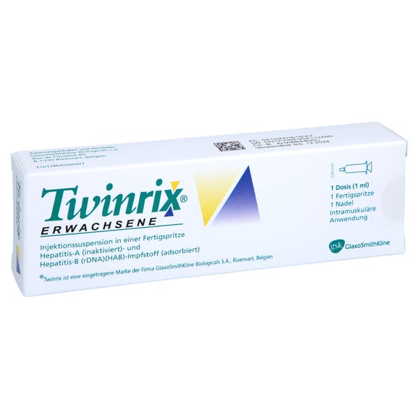 TWINRIX Erwachsene Impfdosis Inj.-Sus.i.e.F-Spr. 1X1 ml