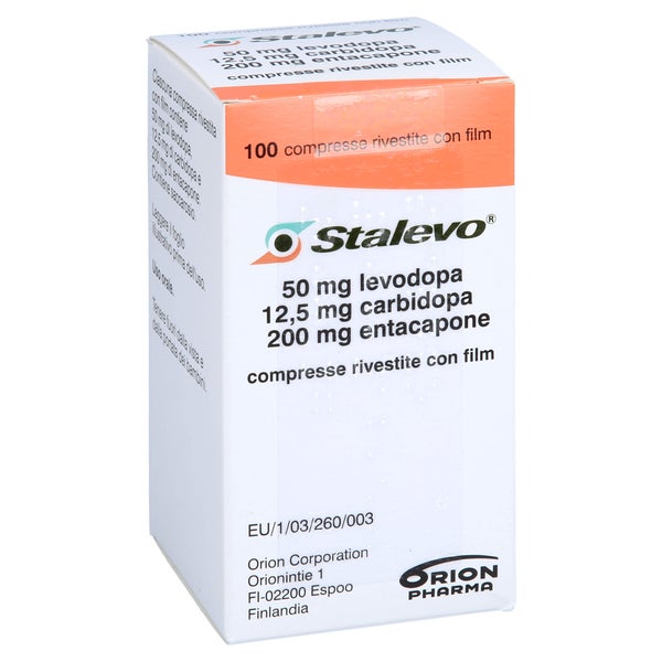 STALEVO 50 mg/12,5 mg/200 mg Filmtabletten 100 St