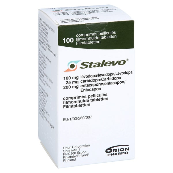 STALEVO 100 mg/25 mg/200 mg Filmtabletten 100 St