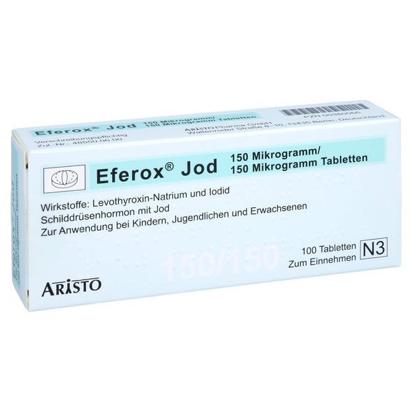 Eferox Jod 150 µg/150 µg Tabletten 100 St