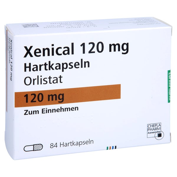 Xenical 120 mg Hartkapseln 84 St