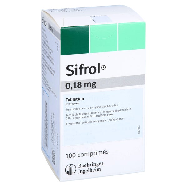 Sifrol 0,18 mg Tabletten 100 St
