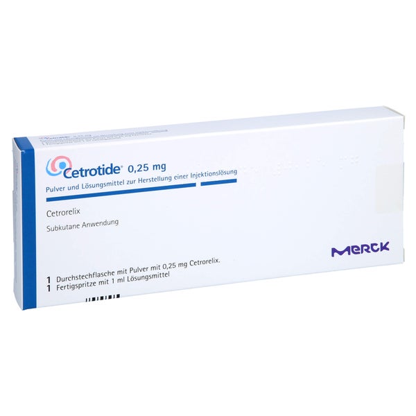 CETROTIDE 0,25 mg Plv.u.Lsm.z.H.e.Injektionslsg. 1 St