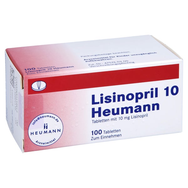 Lisinopril 10 Heumann Tabletten 100 St