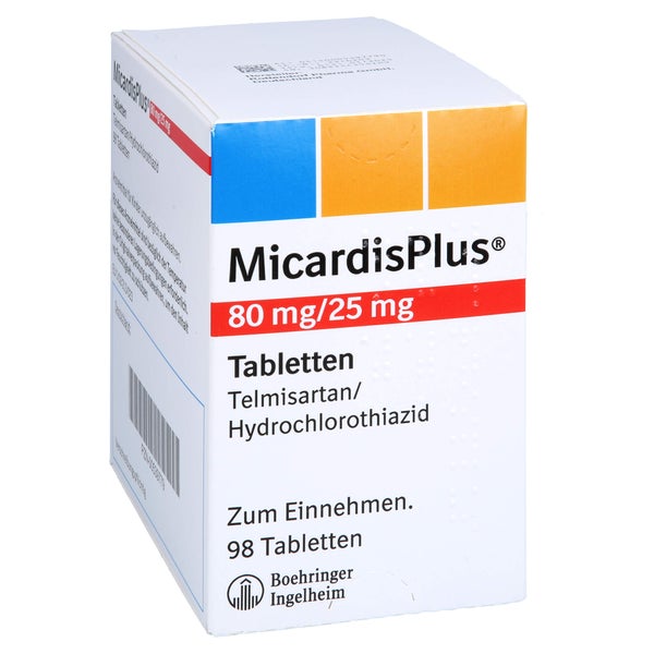 Micardisplus 80 Mg/25 mg Tabletten 98 St