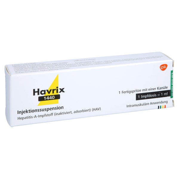 HAVRIX 1440 Impfdosis Inj.-Susp.i.e.Fertigspritze 1 St