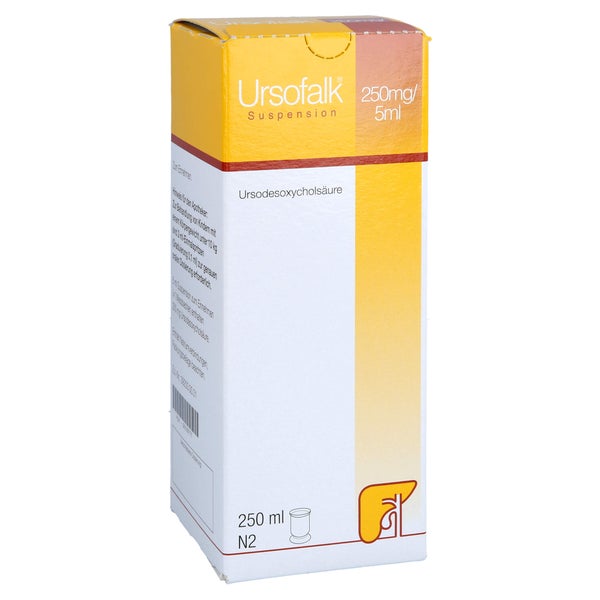 Ursofalk 250 mg/5 ml Suspension 250 ml
