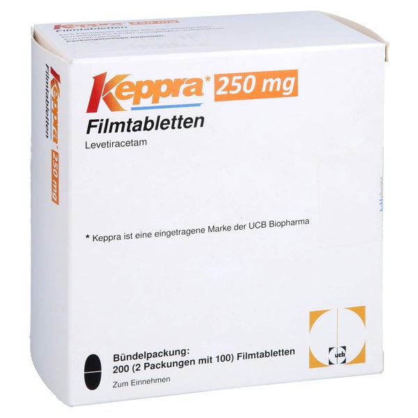Keppra 250 mg Filmtabletten 200 St