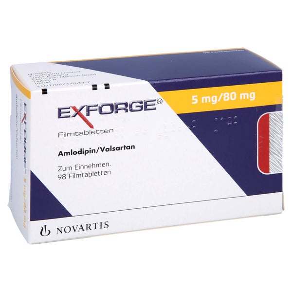 Exforge 5 Mg/80 mg Filmtabletten 98 St