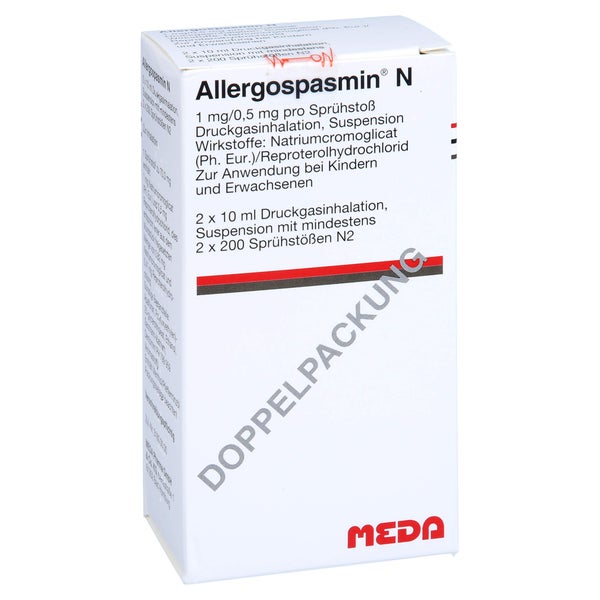 Allergospasmin N Dosieraerosol 2X10 ml