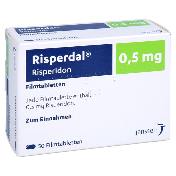 Risperdal 0,5 mg Filmtabletten 50 St