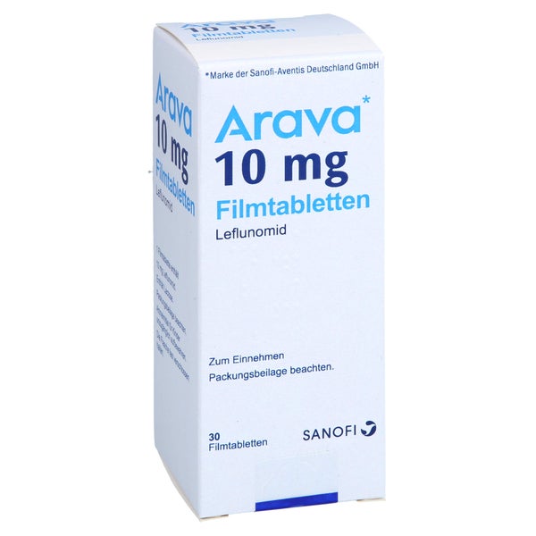 Arava 10 mg Filmtabletten 30 St
