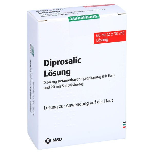 Diprosalic Lösung 0,64 mg/g + 20 mg/g 60 ml
