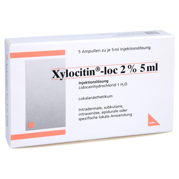 Xylocitin-loc 2% 5 ml Injektionslösung A 5X5 ml