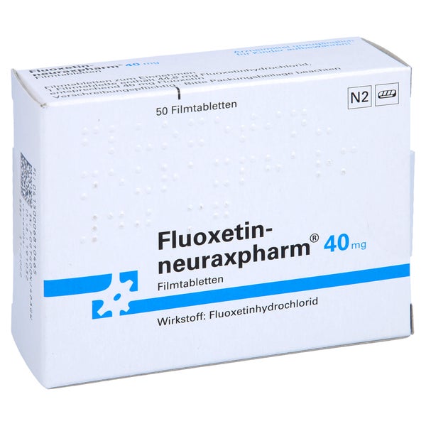 FLUOXETIN-neuraxpharm 40 mg Filmtabletten 50 St