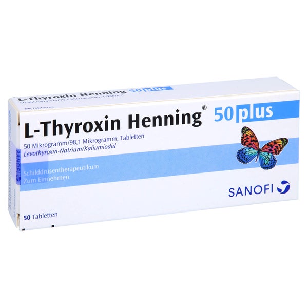 L-thyroxin 50 Henning Plus Tabletten 50 St