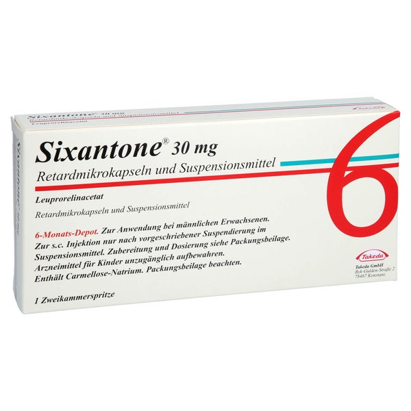 SIXANTONE 30 mg 2-Kammerspr.Ret.-Mikrokps.u.Sus. 1 St