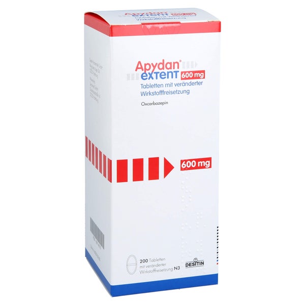 APYDAN extent 600 mg Tab.m.veränd.Wirkst.-Frs. 200 St