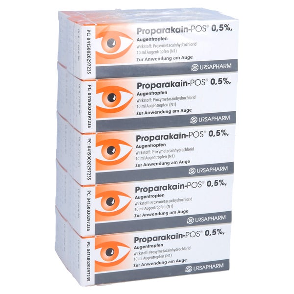 Proparakain POS 0,5% Augentropfen 10X10 ml