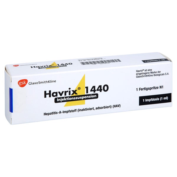 HAVRIX 1440 Impfdosis Inj.-Susp.i.e.Fertigspritze 1 St