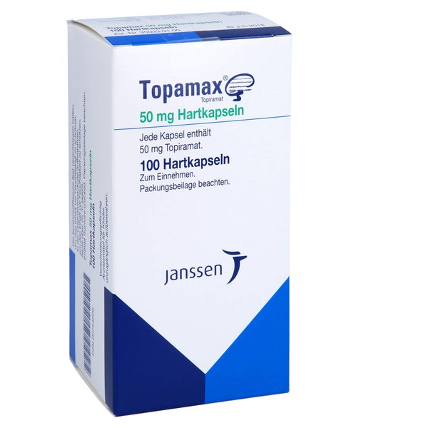 Topamax 50 mg Hartkapseln 100 St