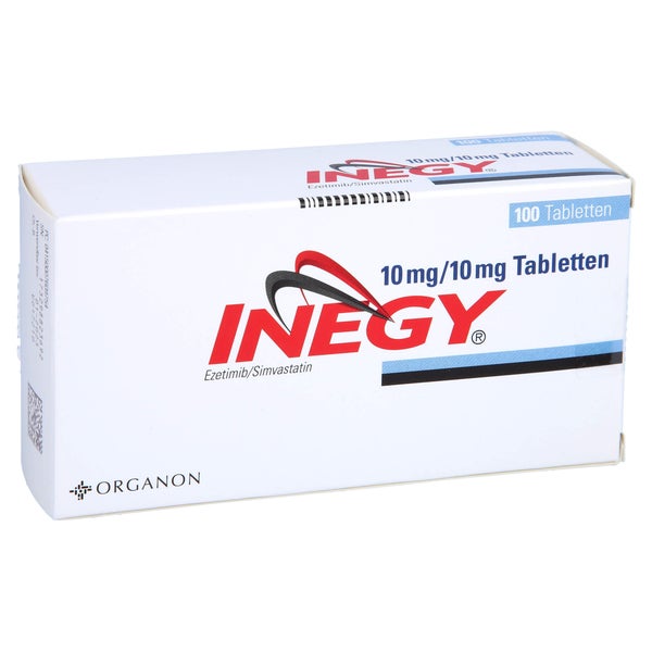 Inegy 10 Mg/10 mg Tabletten 100 St