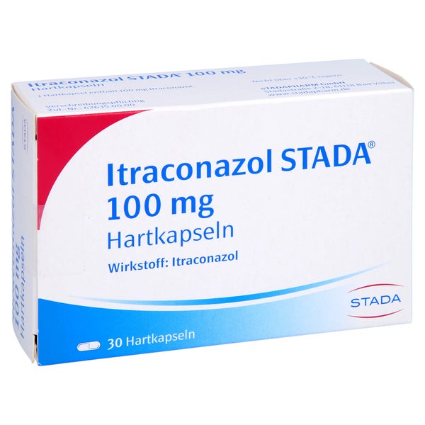Itraconazol Stada 100 mg Hartkapseln 30 St