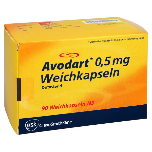 Avodart 0,5 mg Weichkapseln 90 St