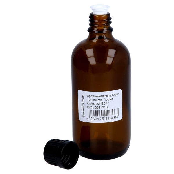 Apothekerflasche Braun 100 ml