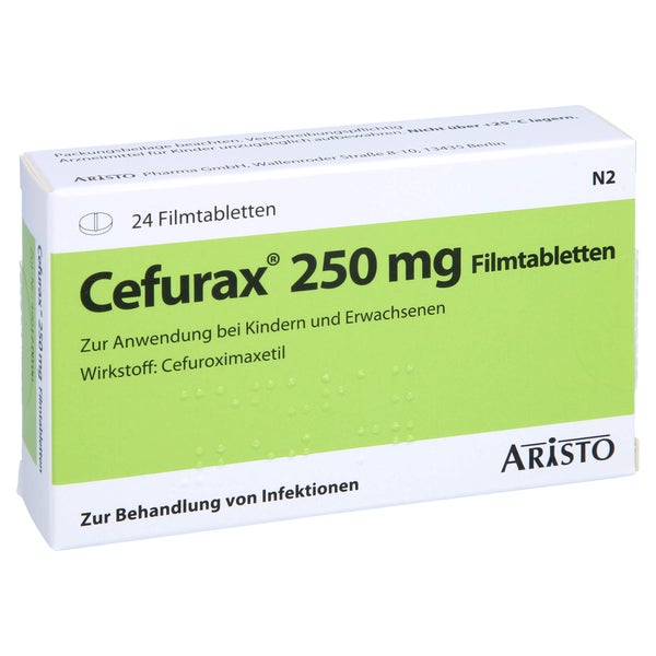 Cefurax 250 mg Filmtabletten 24 St