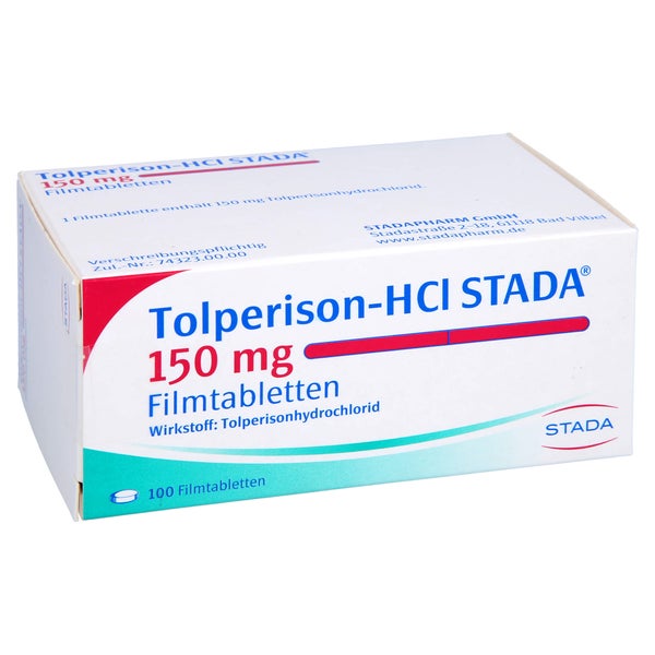 TOLPERISON-HCL STADA 150 mg Filmtabletten 100 St