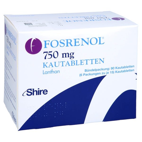 Fosrenol 750 mg Kautabletten 90 St