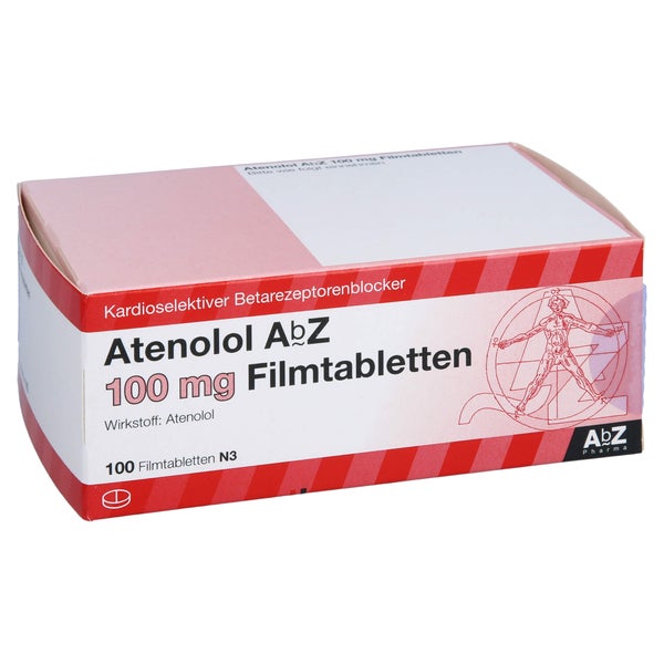 Atenolol AbZ 100 mg Filmtabletten 100 St
