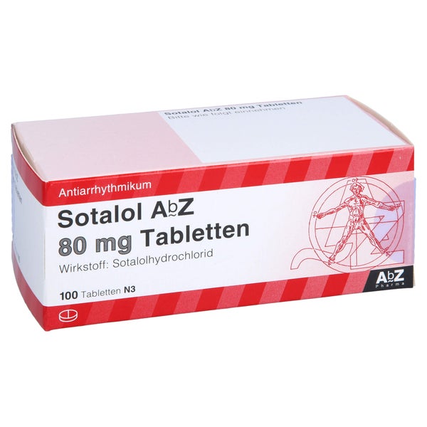 Sotalol AbZ 80 mg Tabletten 100 St