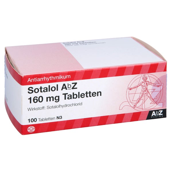 Sotalol AbZ 160 mg Tabletten 100 St