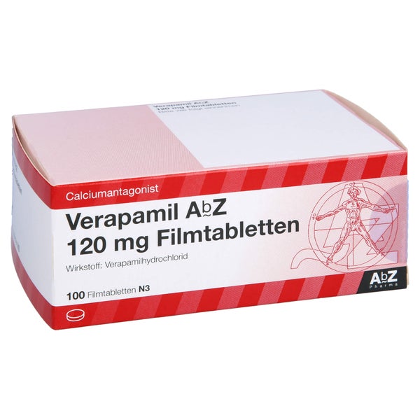 Verapamil AbZ 120 mg Filmtabletten 100 St