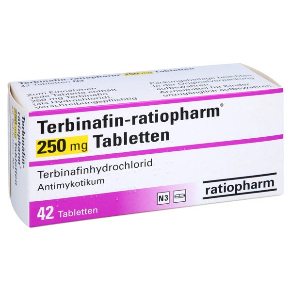 Terbinafin-ratiopharm 250 mg Tabletten 42 St