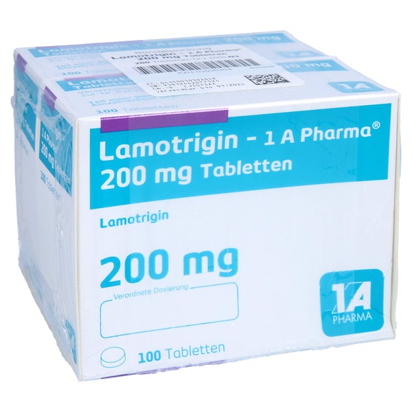 Lamotrigin-1a Pharma 200 mg Tabletten 200 St