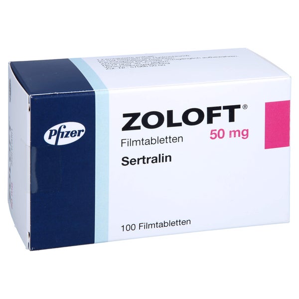 Zoloft 50 mg Filmtabletten 100 St